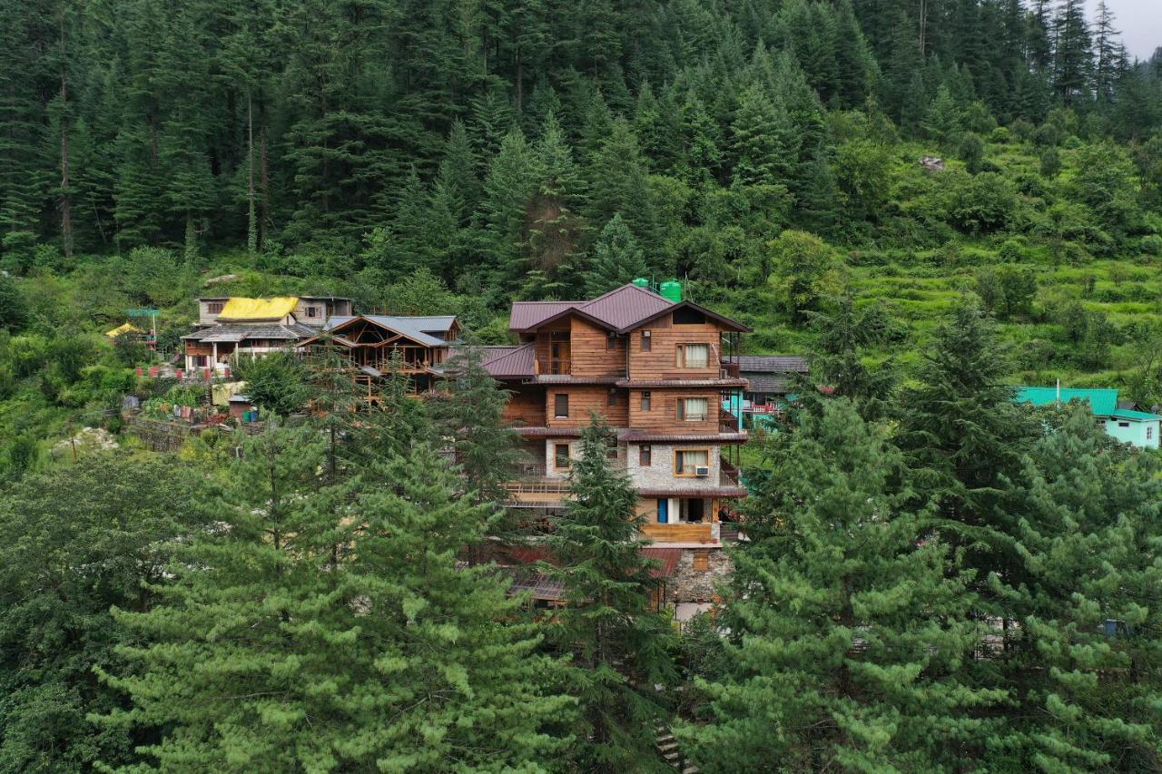 The Hillside Hotel Kasol Eksteriør billede