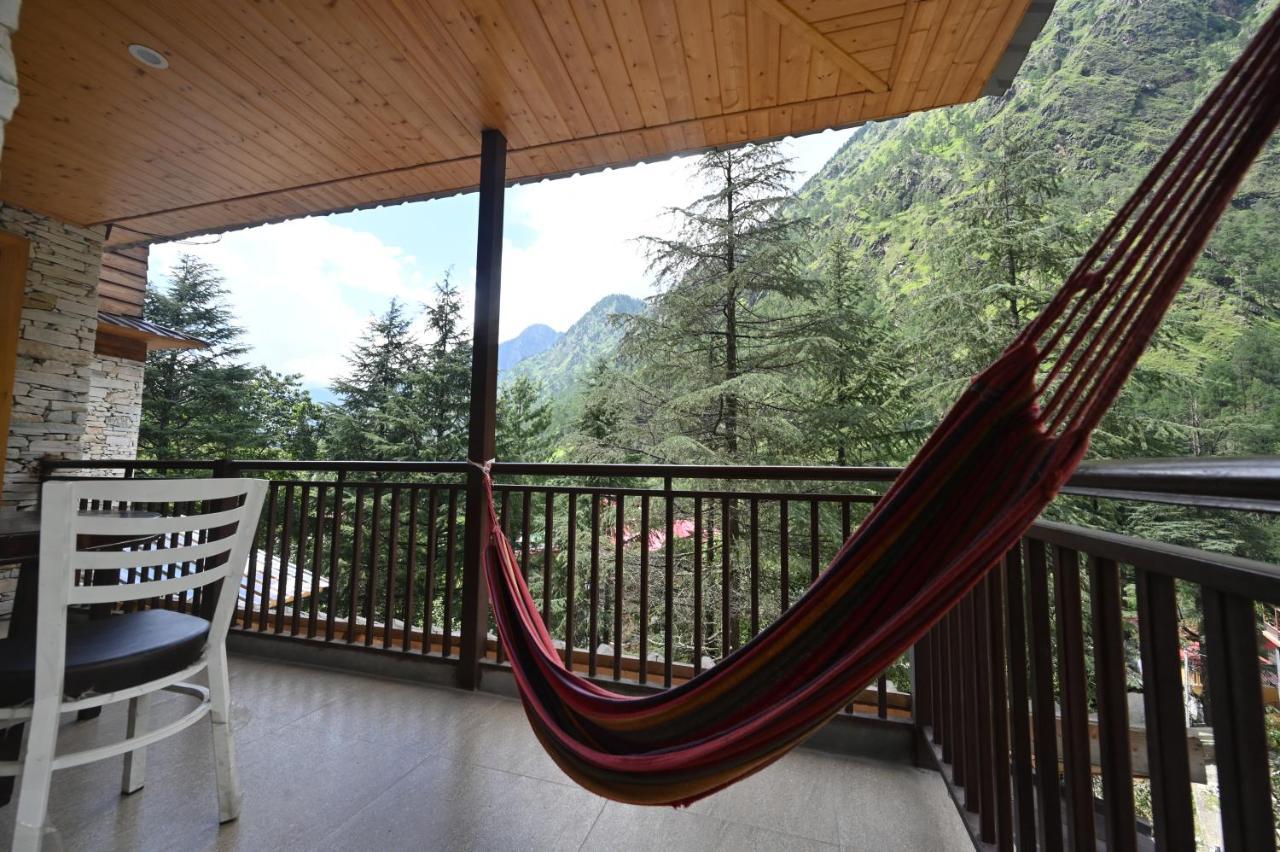 The Hillside Hotel Kasol Eksteriør billede
