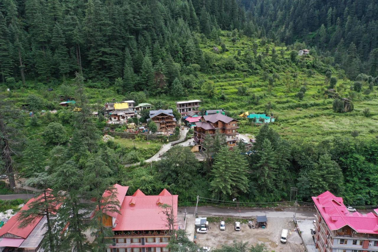 The Hillside Hotel Kasol Eksteriør billede