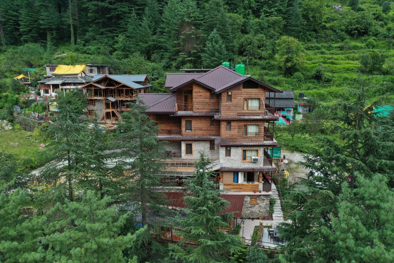The Hillside Hotel Kasol Eksteriør billede